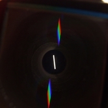 złe ustawienie siatki względem szczeliny