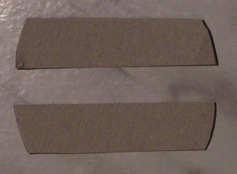 elementy szczeliny tekturowej