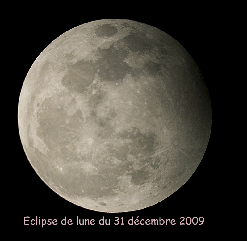 Moon Eclipse 2009, December 31st