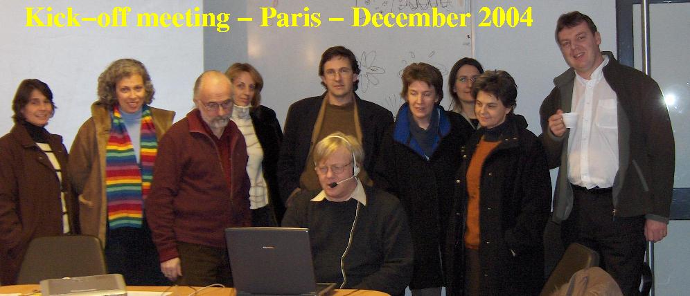 EU-HOU Team in Paris, 2004
